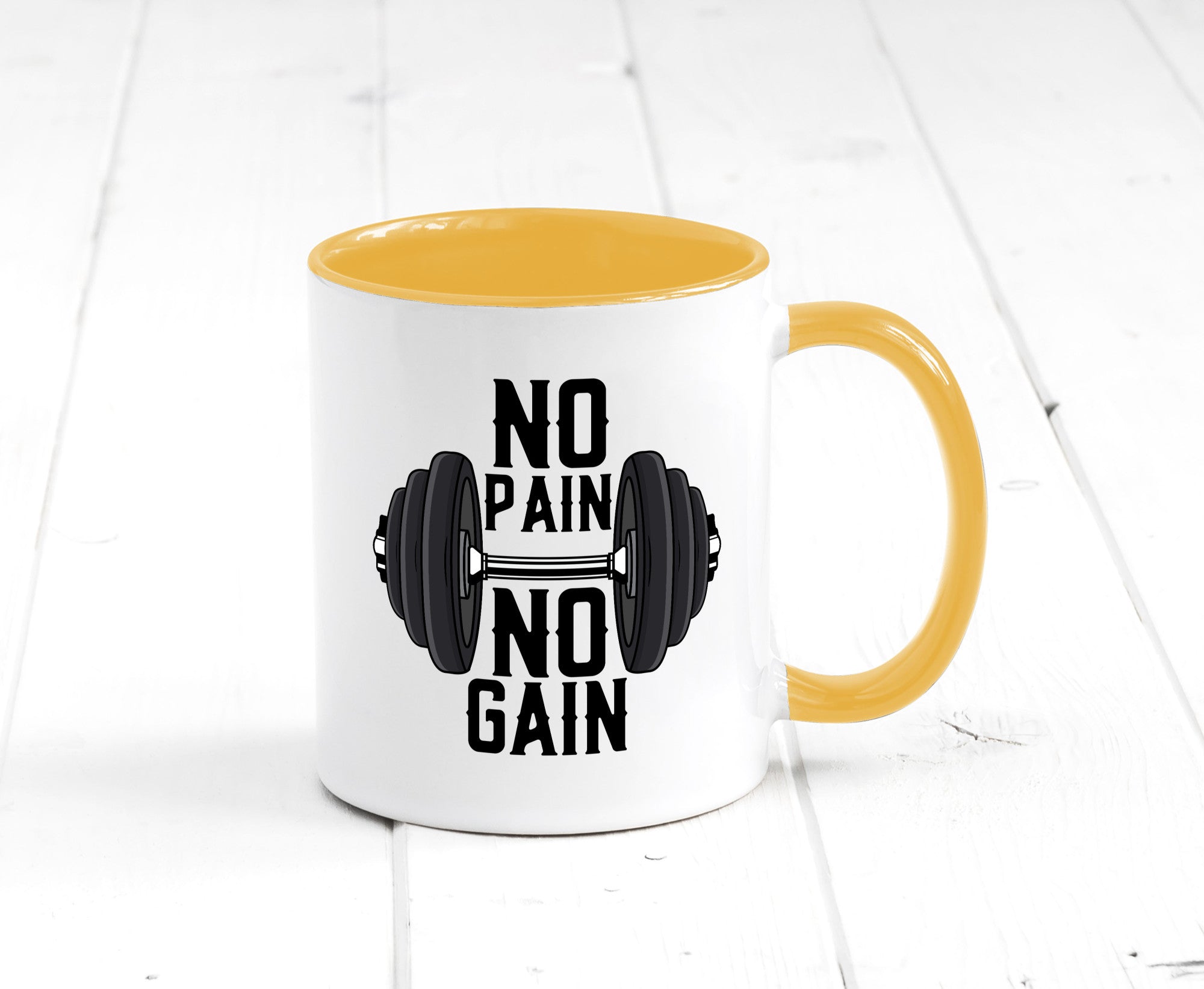 No Pain Gain | Training Motivation Fitness Pumpen lustig Humor Geschenkidee