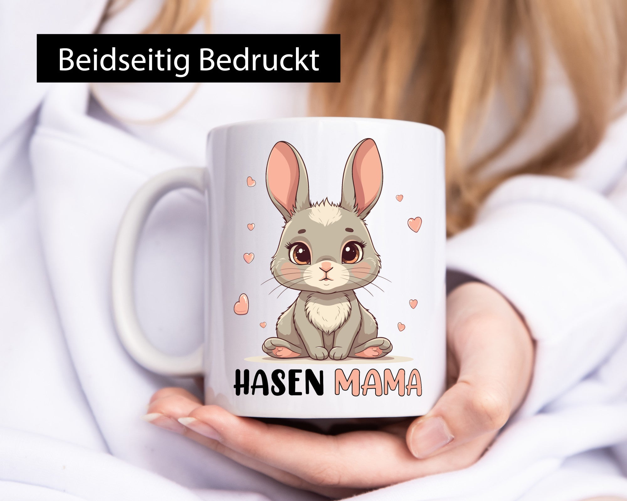 Hasen Mama | Hase Kaninchen Ostern Humor Familie Geschenkidee Tasse