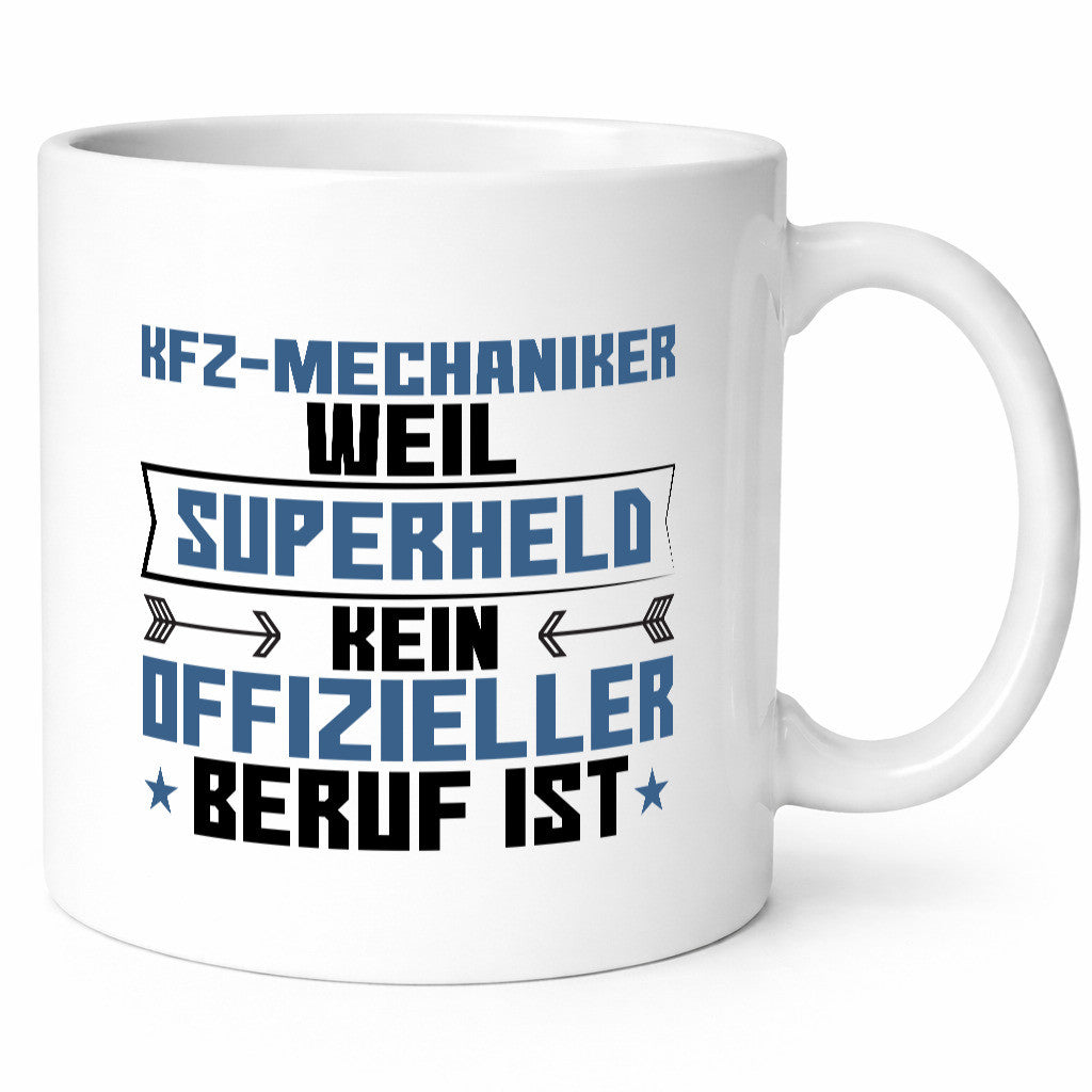 Superheld KFZ-Mechaniker | Werkstatt Mechaniker Geschenk Humor Geschenkidee