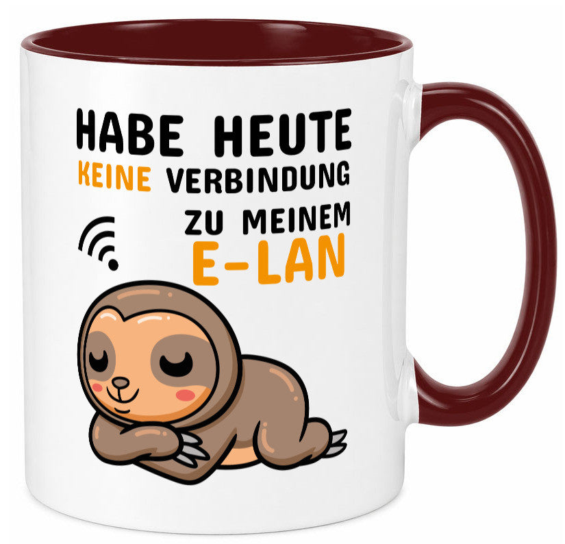 Keine Verbindung lustig Humor Geschenkidee Geschenk Tasse