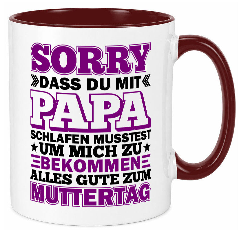 Muttertags Tasse vl1 lustig Familie Geschenkidee Geschenk