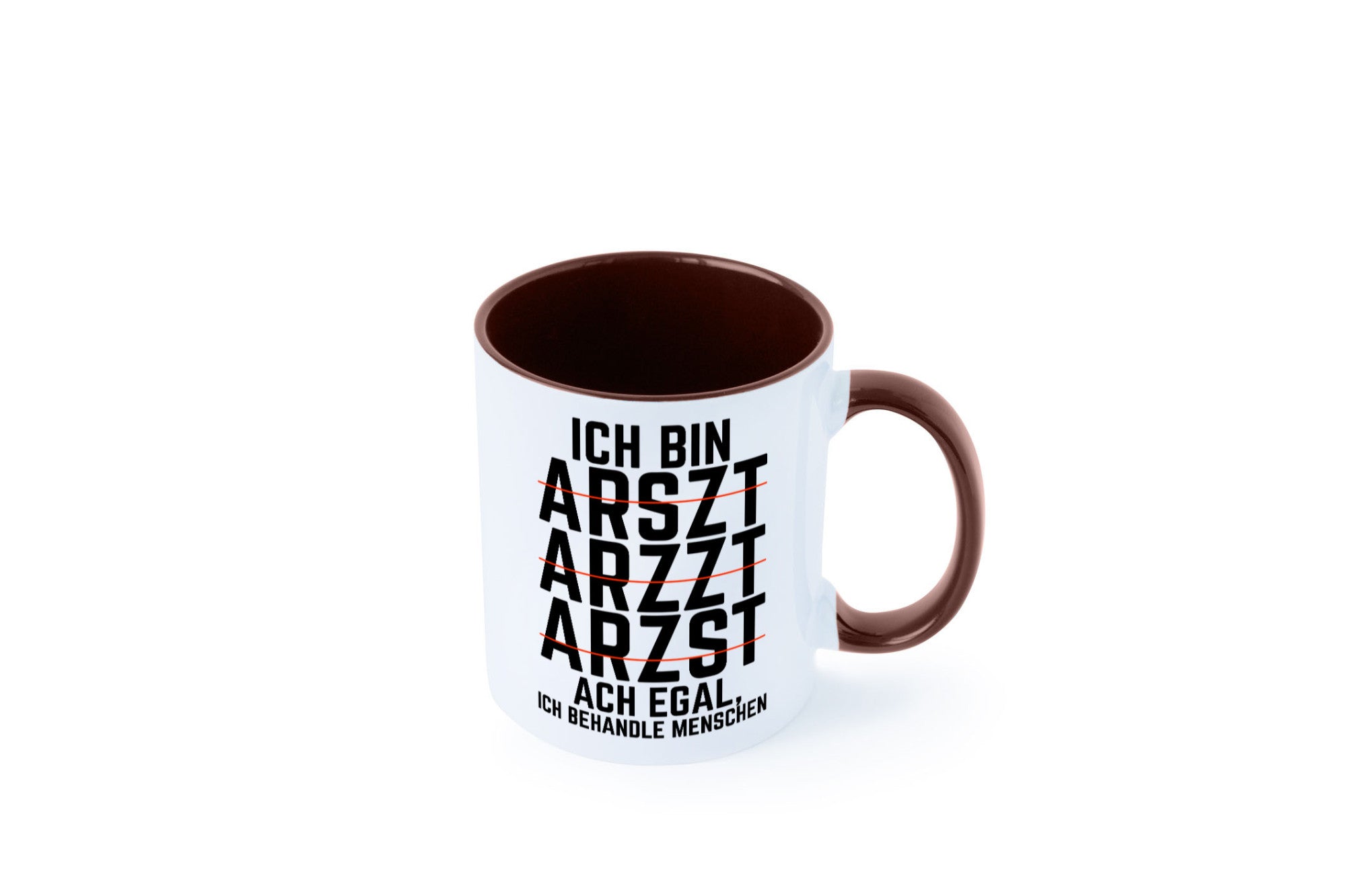 Ich bin Arzt | Rechtschreibung Klinik lustiger Spruch lustig Humor Geschenkidee
