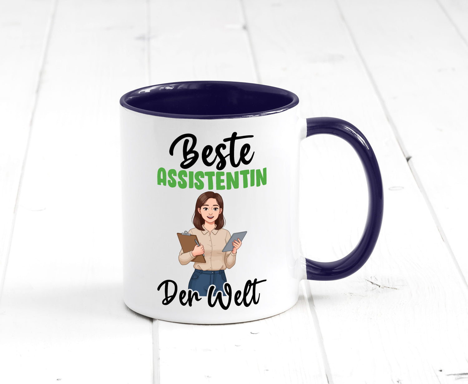 Beste Assistentin | Assistenz Hilfskraft v2 Geschenkidee Humor Tasse