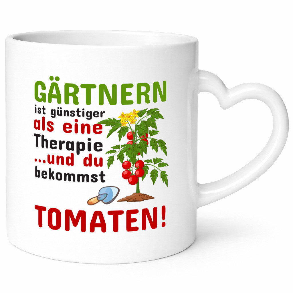 Gärtnern Therapie | Gartenhobby Tasse Garten Spruch Geschenk Humor Geschenkidee