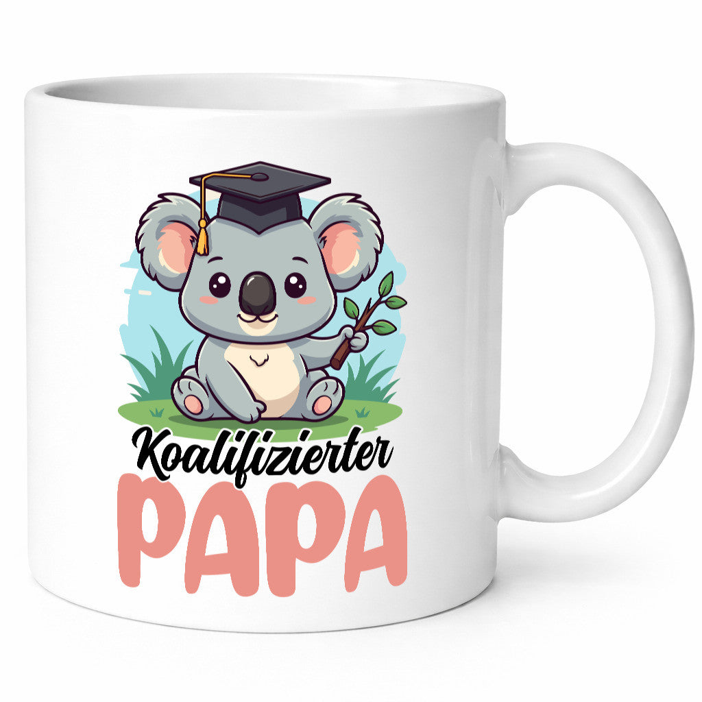 Koalifizierter Papa | Vatertag Daddy Familie Geschenkidee Humor Tasse