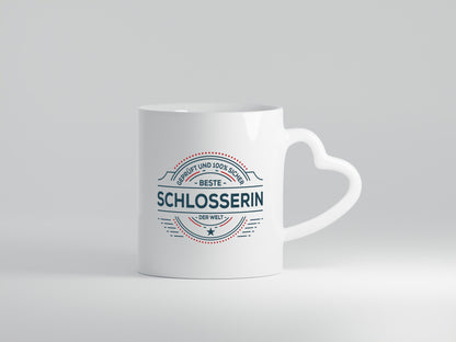 Geprüft und sicher: Schlosserin | Schlosserei lustig Humor Geschenkidee