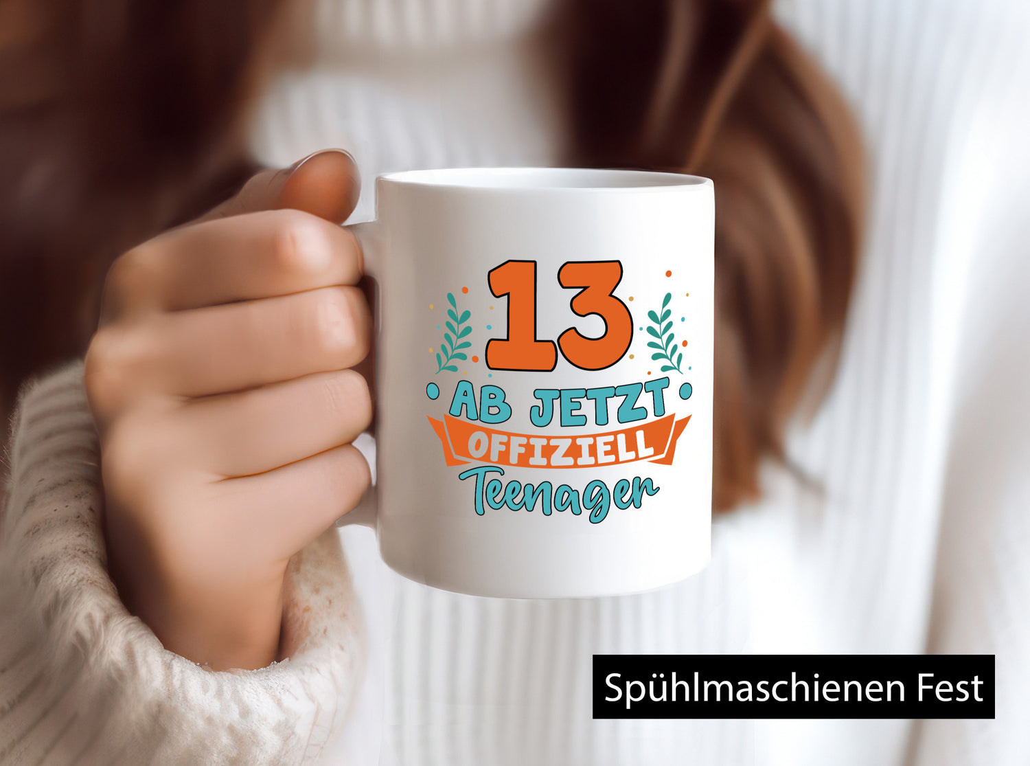 13. Geburtstag | Mädchen Tasse Teenager Spruch vl9 Geschenkidee Humor