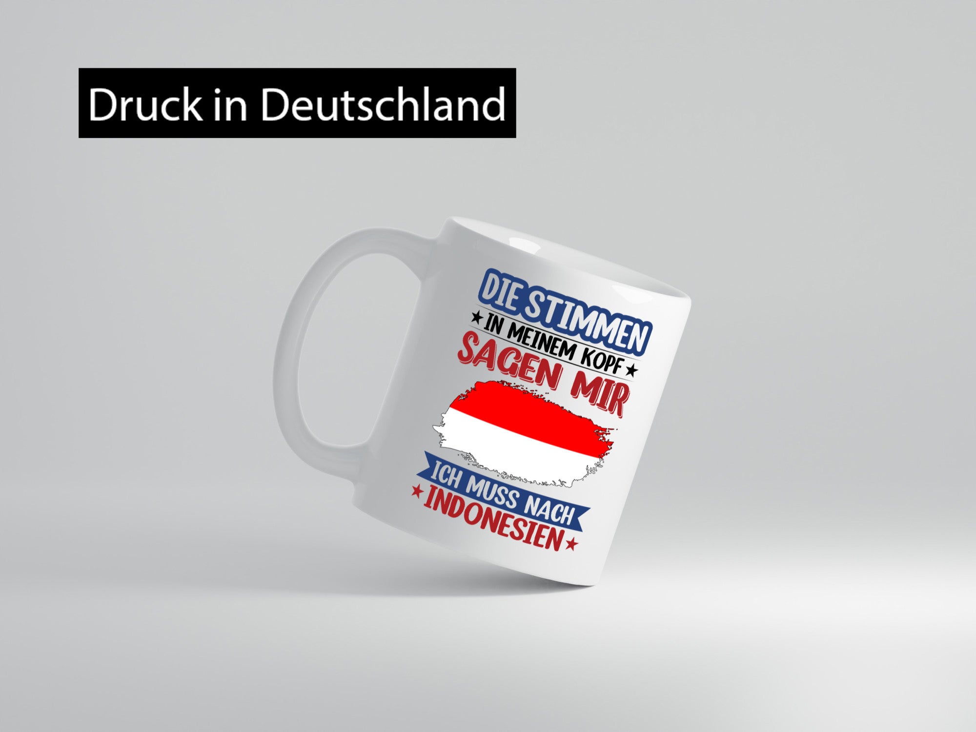 Indonesien | Urlaub Stimmen in meinem Kopf Traumland Geschenk Humor