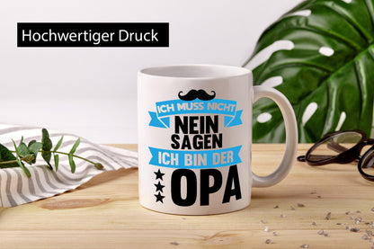 Nicht nein sagen, bin Opa | Auszeichnung Sterne Geschenk Familie Geschenkidee