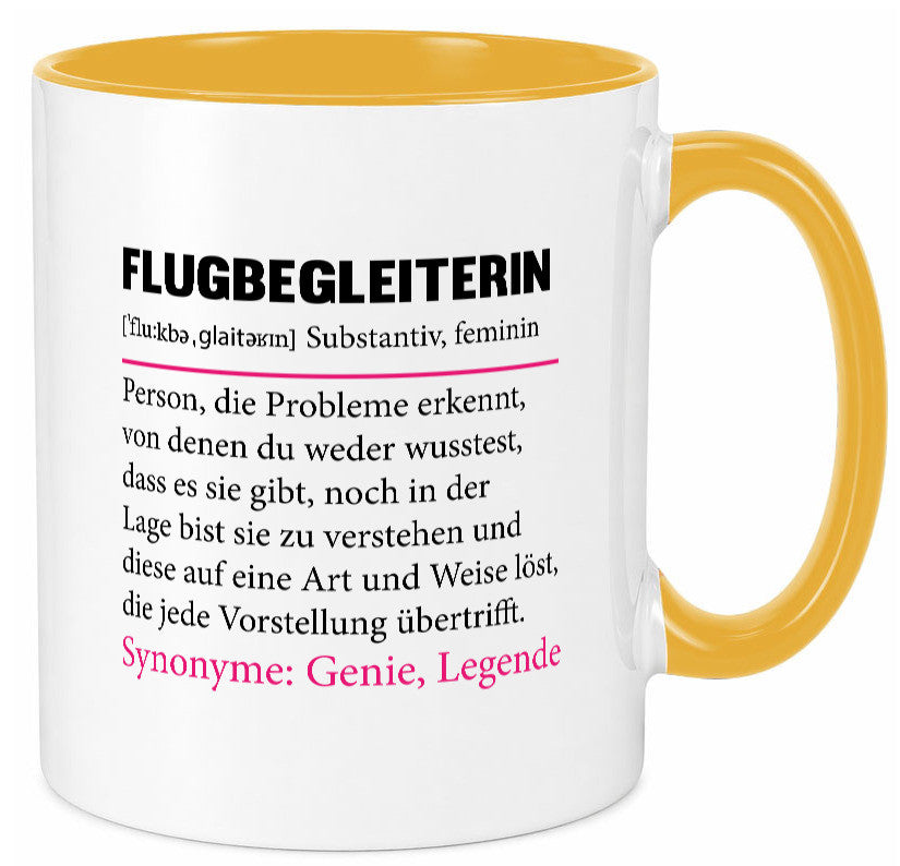 Flugbegleiterin | Spruch Stewardess Flughafen lustiger Geschenk Humor