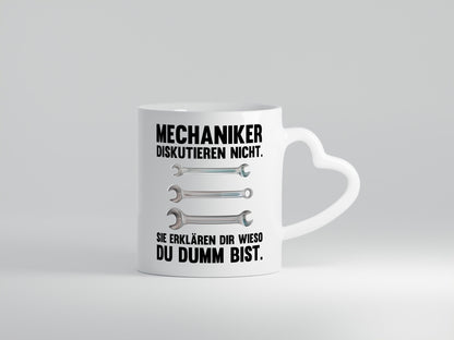 Mechaniker Diskutieren nicht sie erklären nur wieso Geschenkidee Tierliebhaber
