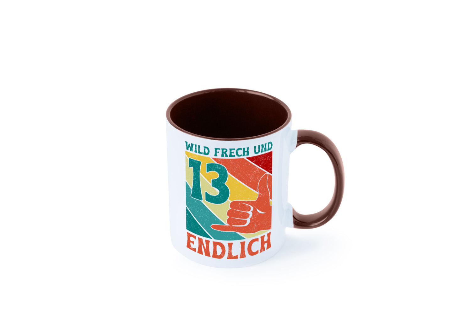 13. Geburtstag | 13 Jahre Wild und Frech Humor Geschenkidee Tasse