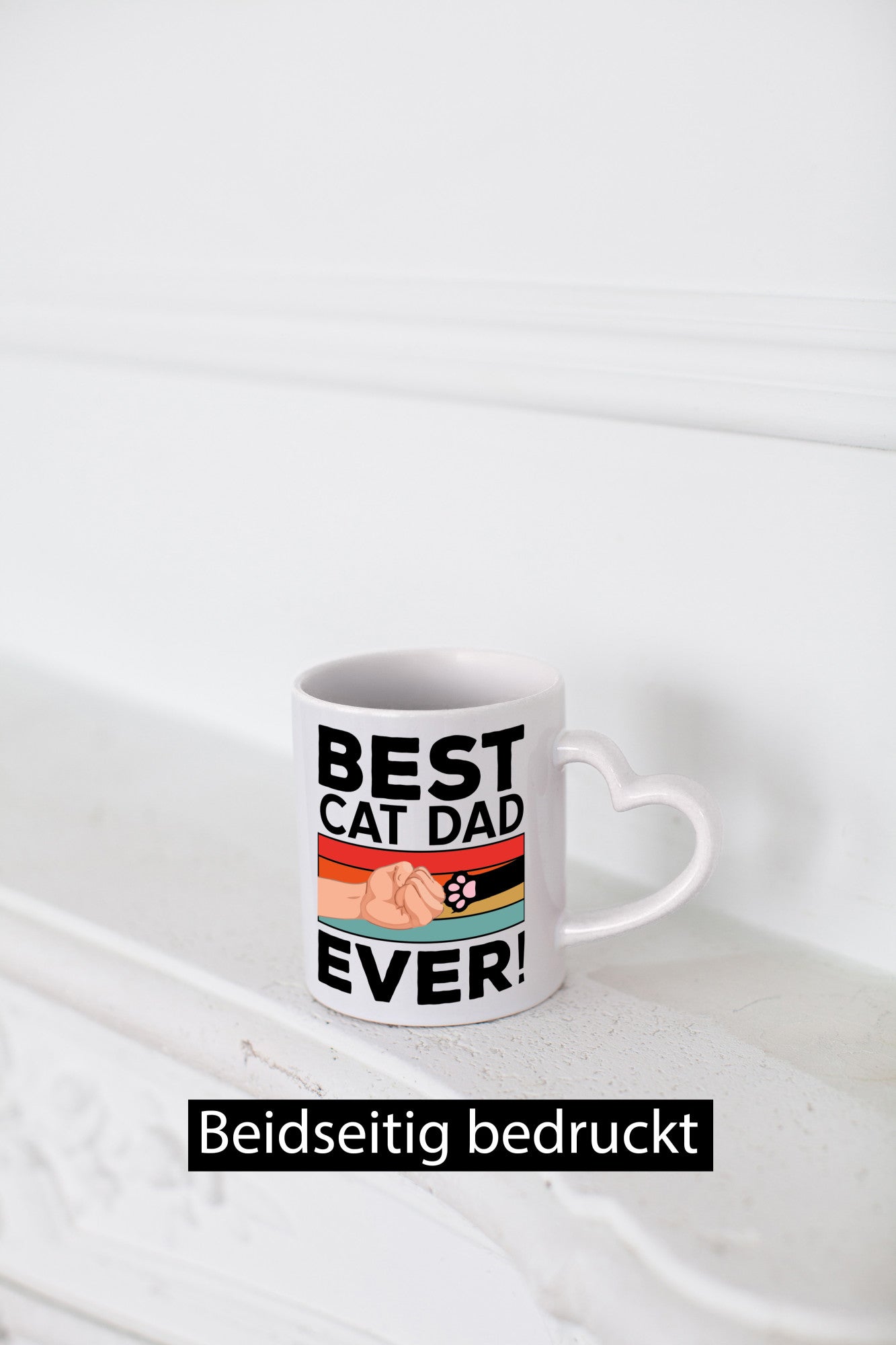 Best Cat Dad | Katzen Freund Katzenbesitzer lustig Tierliebhaber Humor Geschenk