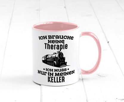 Modeleisenbahn | Hobby eisenbahn Zug lustiger Spruch Geschenk Humor Tasse