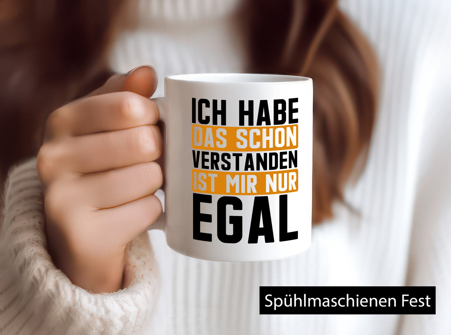 Ist mir nur egal | lustiger Spruch Kollegen Freunde Geschenk Arbeit Büro Tasse