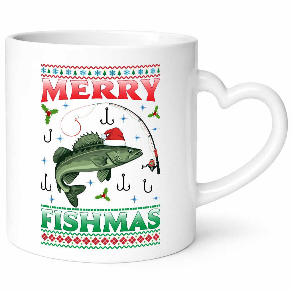 Merry Fishmas | Ugly Christmas Angler Angeln lustiger Spruch Geschenk Humor