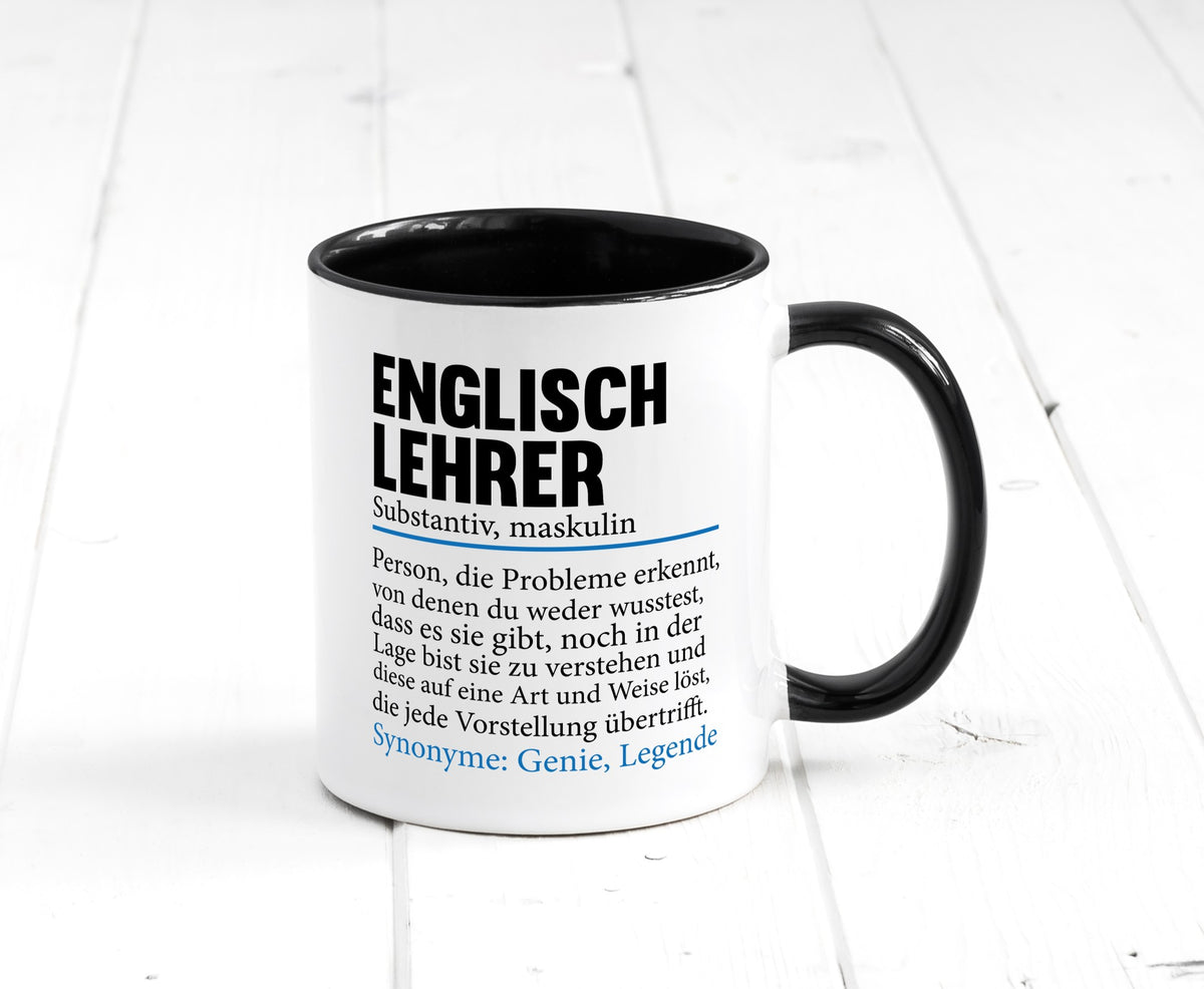 Englischlehrer | Lehrer Schule Englisch Geschenkidee Humor Tasse