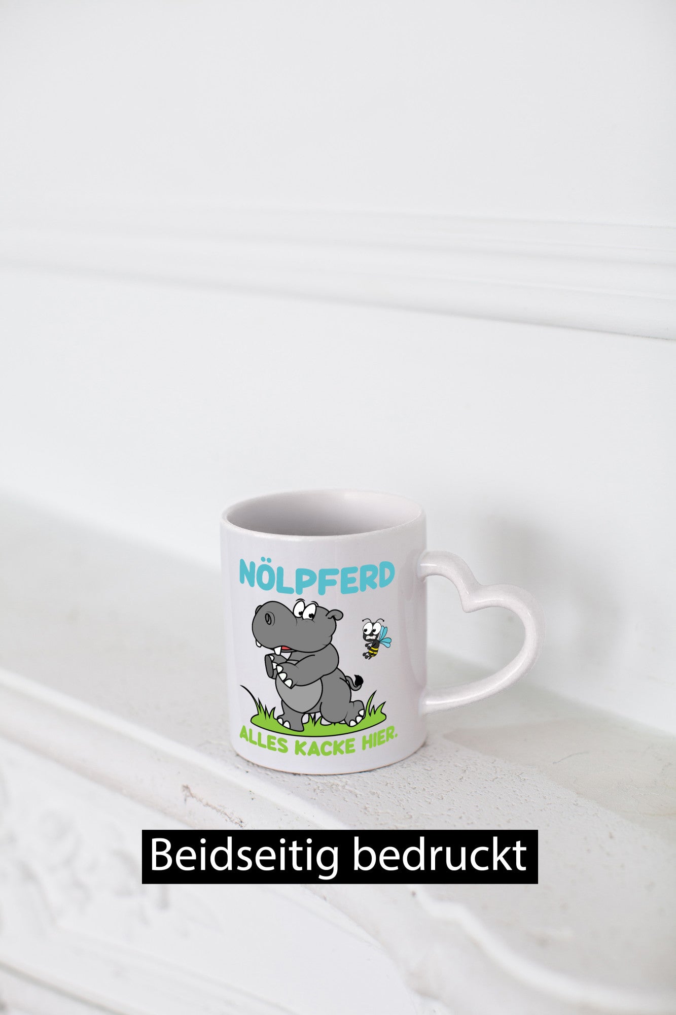 Nöppferd alles Kacke hier | Nielpfer Biene Geschenk Humor Geschenkidee lustiger