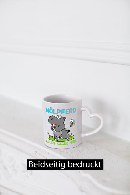 Nöppferd alles Kacke hier | Nielpfer Biene Geschenk Humor Geschenkidee lustiger