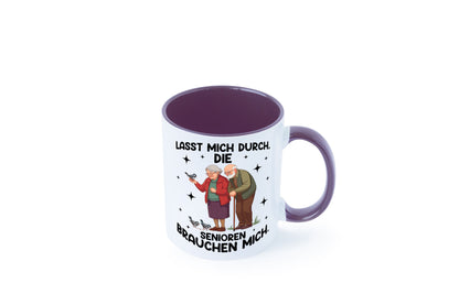 Senioren brauchen mich | Altenpflege Pflegekraft lustiger Spruch Geschenk Humor