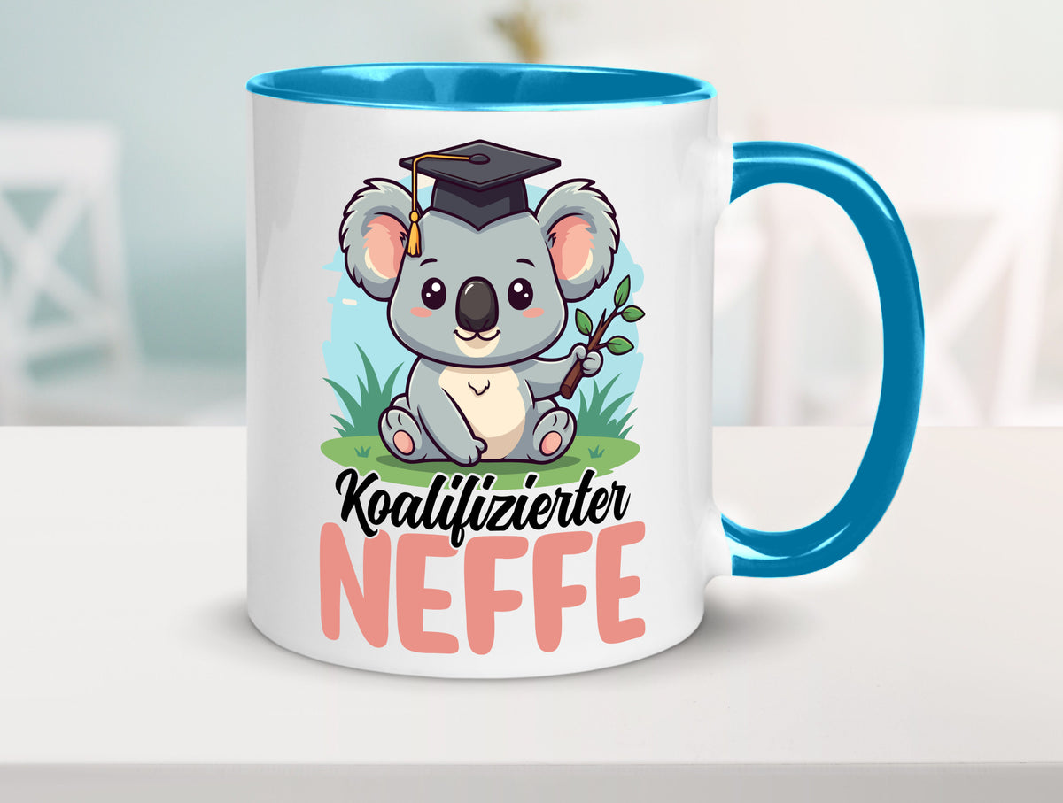 Koalifizierter Neffe | Familie Bruder Bester Onkel Geschenkidee Humor Tasse