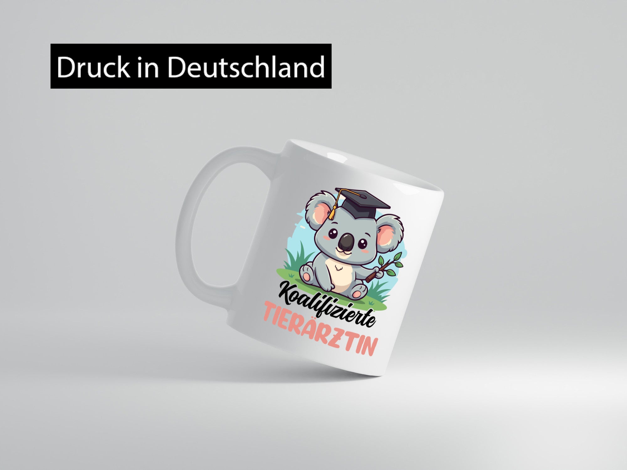 Koalifizierte Tierärztin | Mediziner Tiermedizin lustig Tierliebhaber Humor