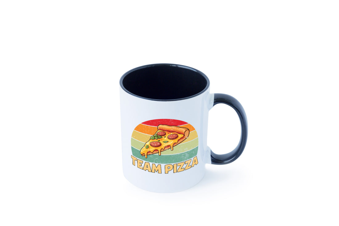 Team Pizza | Pizzaliebhaber Lover v2 Geschenkidee Humor Tasse