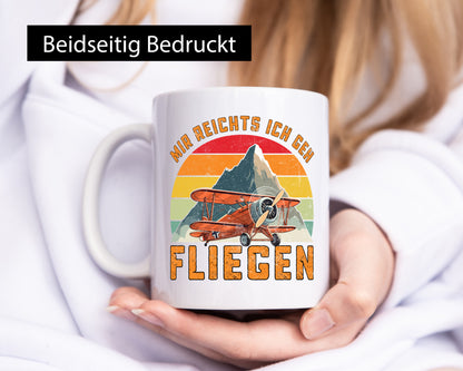 Mir reichts ich geh fliegen | Flugzeug Pilot Piloten lustiger Spruch Geschenk