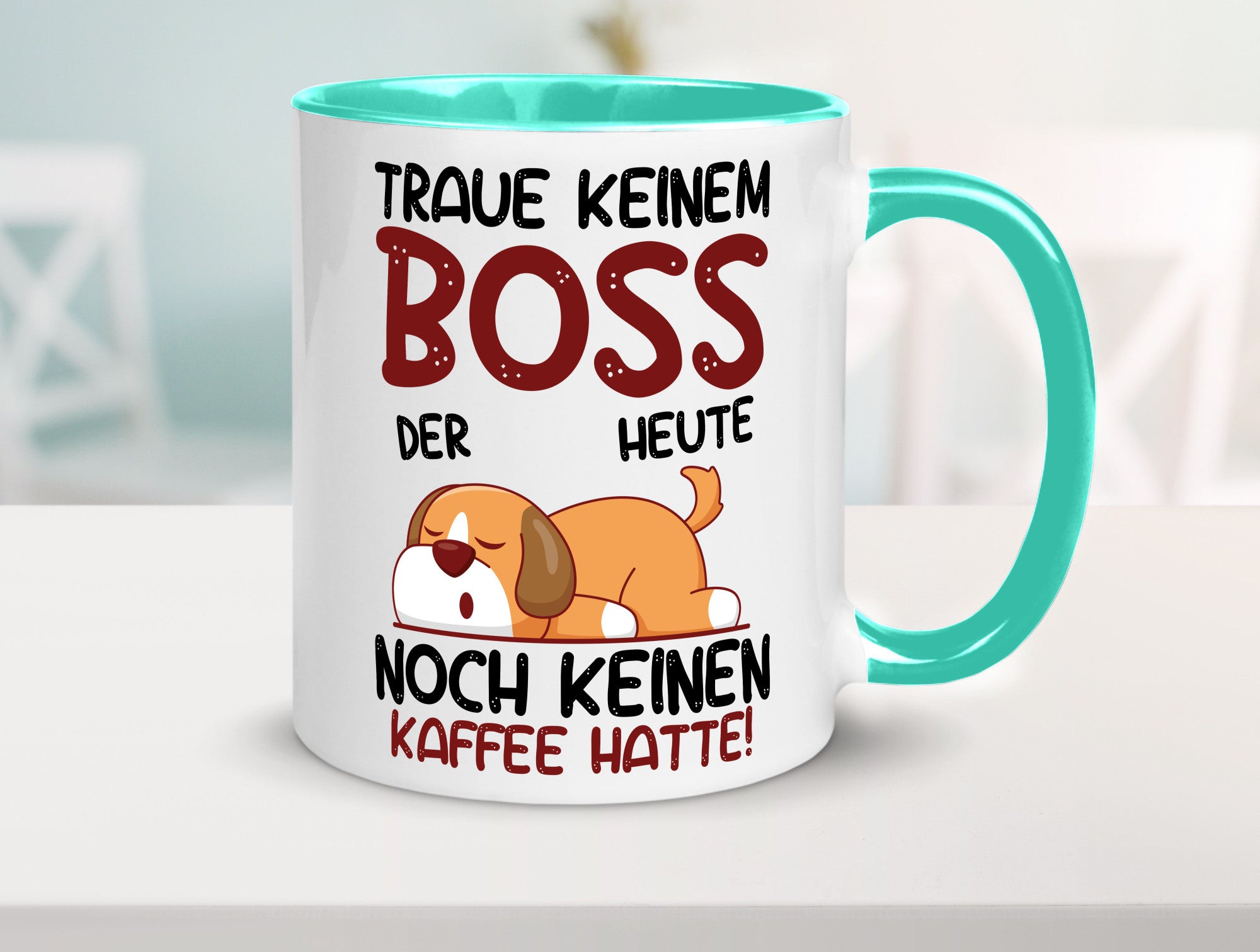 Traue keinem Boss | Führungskraft Vorgesetzter Geschenkidee Humor Tasse