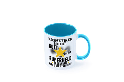 Bedeutung von Kosmetiker | Kosmetik Stylist Visagist Geschenkidee Humor Tasse