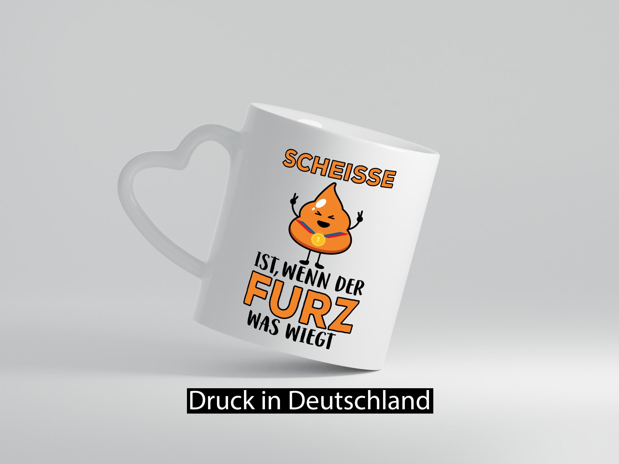 Scheisse ist lustiger Spruch Geschenk Humor Geschenkidee Tasse