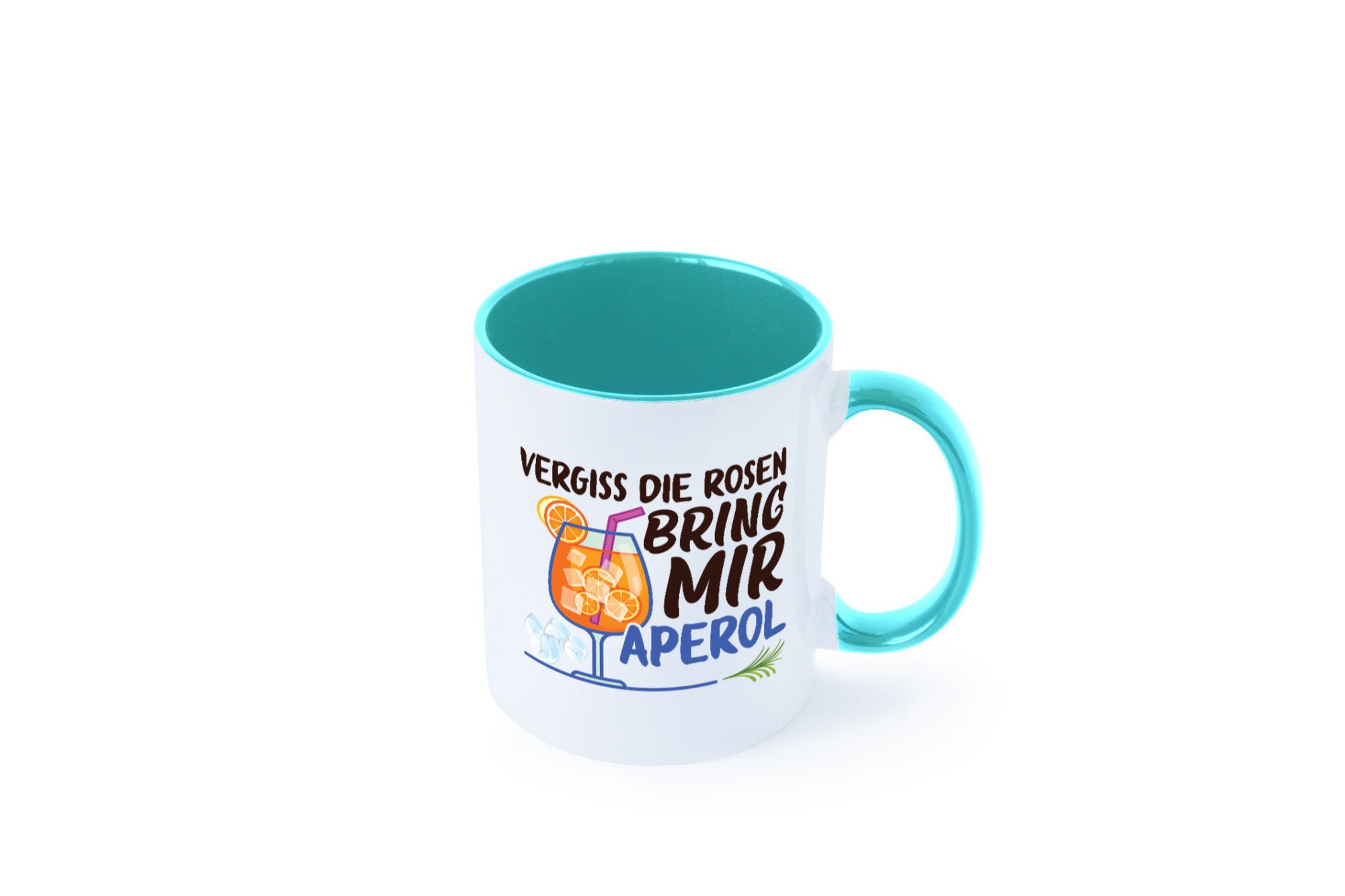 Bring mir Aperol | Rosen Paar Party Geschenkidee Humor Tasse