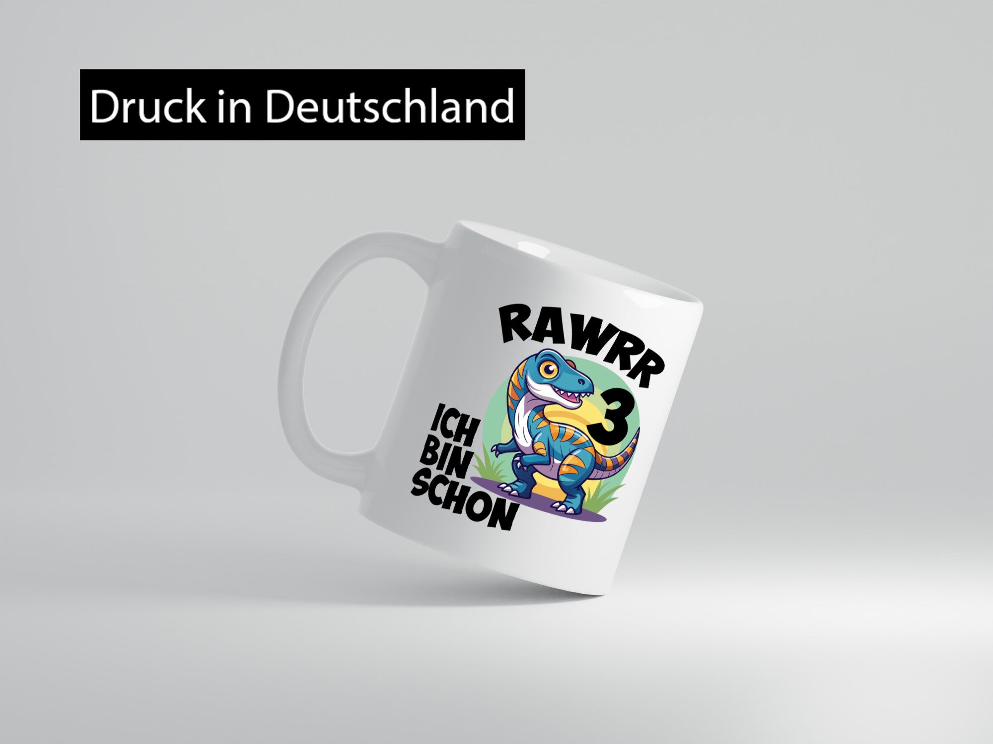 Rawwww ich bin schon 3 | 3. Geburtstag Jähriger Geschenkidee Humor Tasse