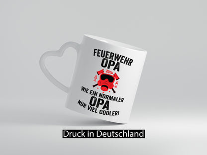 Feuerwehr Opa, normal, viel cooler | Löscher Atemmaske Humor Familie