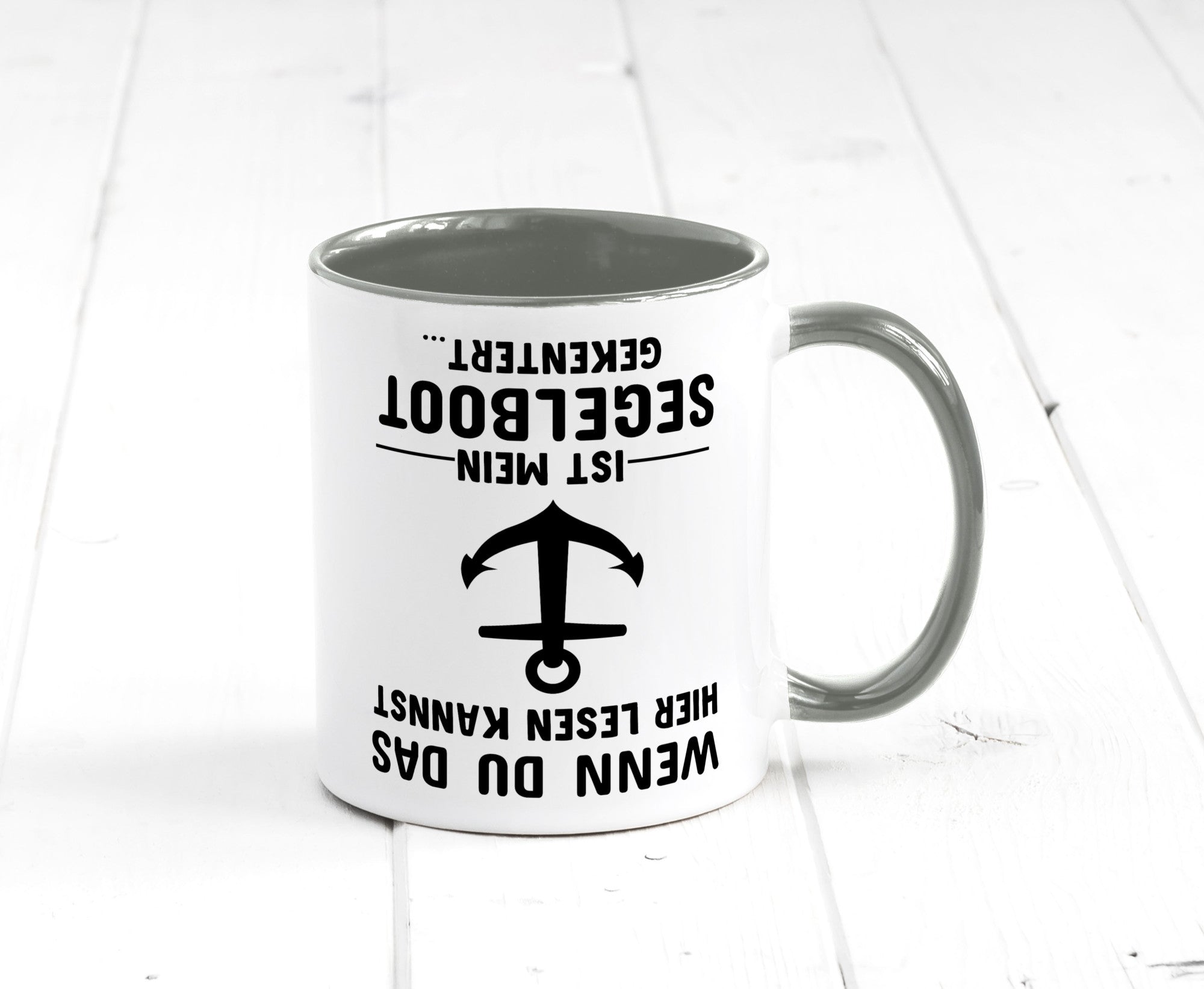 Segler Tasse | Segelboot Humor Kapitän Spruch Witz Geschenkidee