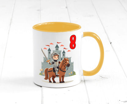 8. Geburtstag | 8 Jahre Ritter Junge Schloss Geschenk Geschenkidee lustiger