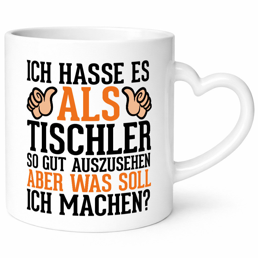 Gutaussehender Tischler | Schreiner Daumen hoch Holz lustig Humor Geschenkidee