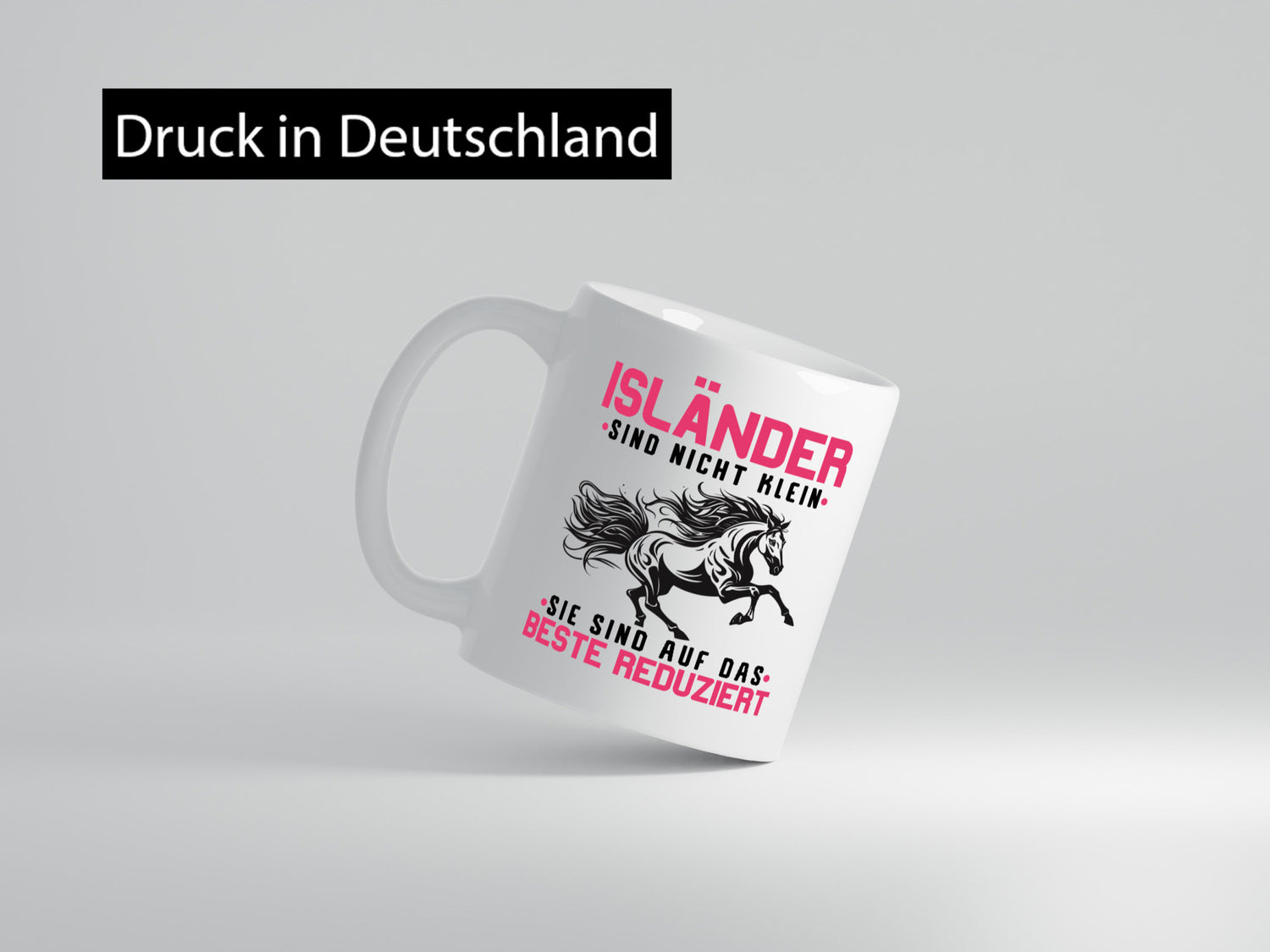 Isländer sind nicht klein | auf das beste Reduziert Pferd Geschenk Humor