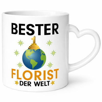 Welt Bester Florist | Blumen Verkäufer Humor Geschenkidee Tasse