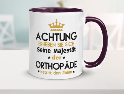 Seine Majestät Orthopäde | Orthopädie lustiger Spruch Geschenk Humor