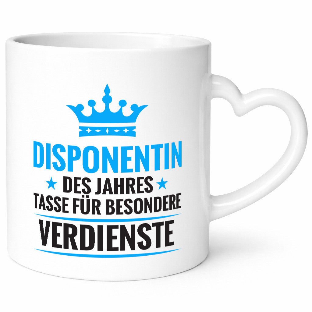 Besonderer Verdienst: Disponentin | Zuteilerin lustig Humor Geschenkidee