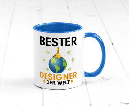 Welt Bester Designer Beruf | Mode Geschenk Arbeit Kollegen Büro lustiger Spruch