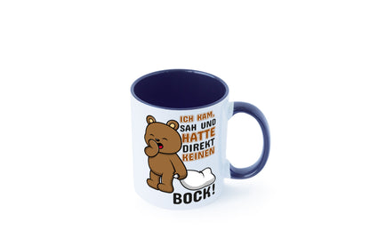 Direkt keinen Bock! | Büro Faultier Morgenmuffel Geschenk Arbeit Kollegen