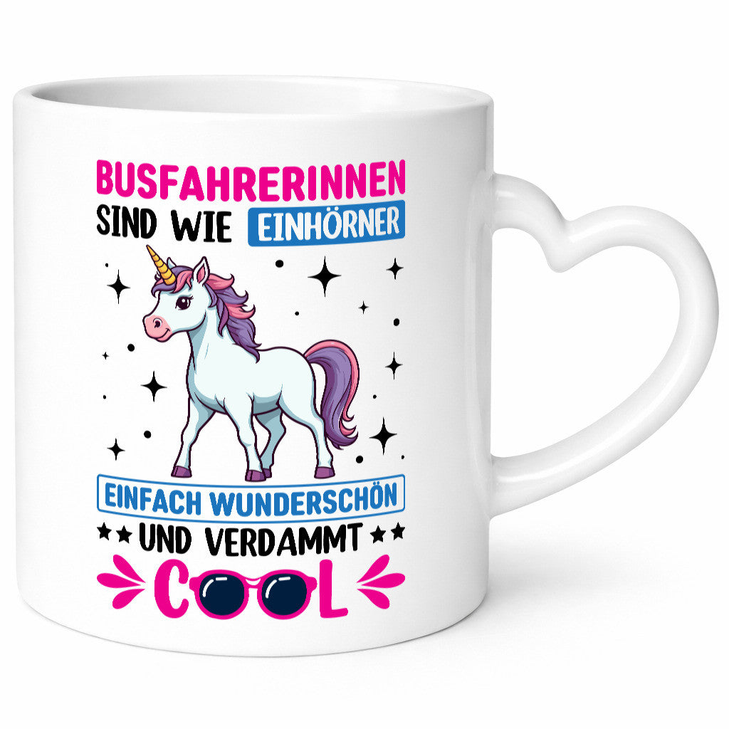 Bussfahrerinen sind wie einhorner | Einhorn Bussfahrerin Geschenkidee Humor