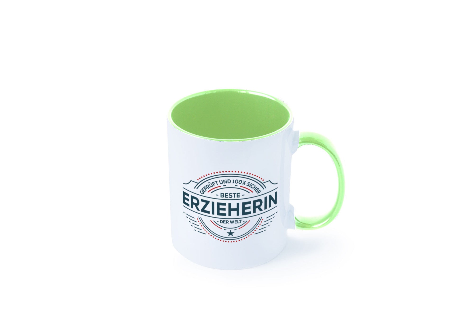 Geprüft und sicher: Erzieherin | Pädagogin Schule Geschenk Humor Geschenkidee