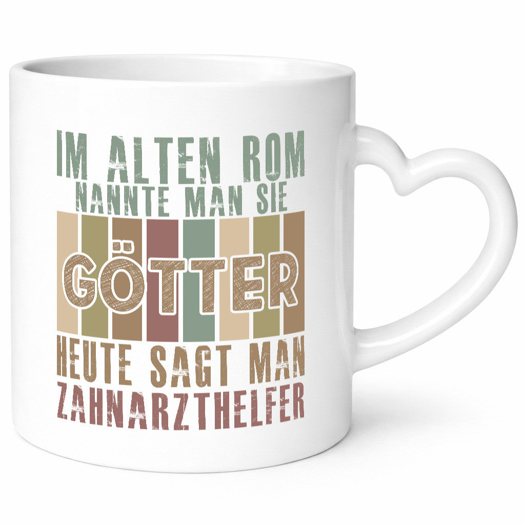 Heute sagt man: Zahnarzthelfer | Zahnmedizin Geschenkidee Humor Tasse