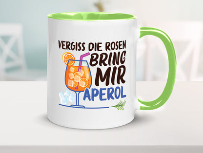 Bring mir Aperol | Rosen Paar Party Geschenkidee Humor Tasse
