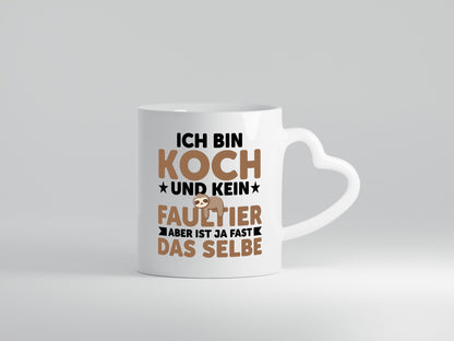 Ich bin kein Faultier: Koch | Chefkoch v2 lustig Arbeit Kollegen Büro Geschenk