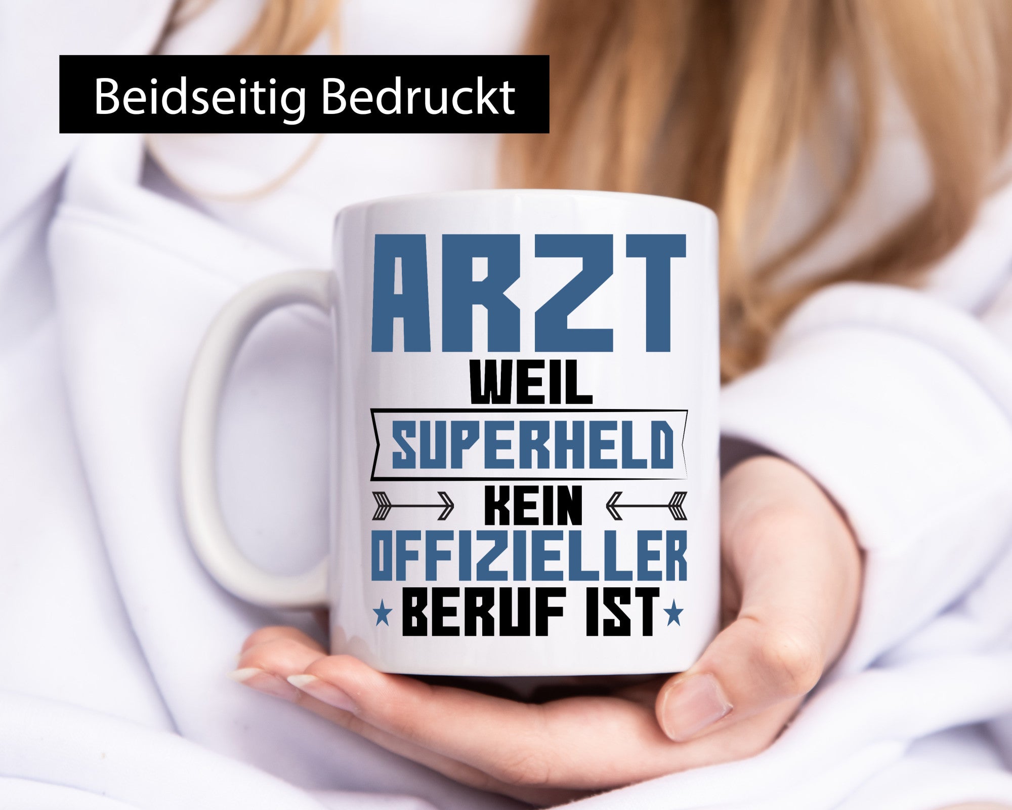 Superheld Arzt | Medizin Doktor Facharzt Geschenk Humor Geschenkidee lustiger