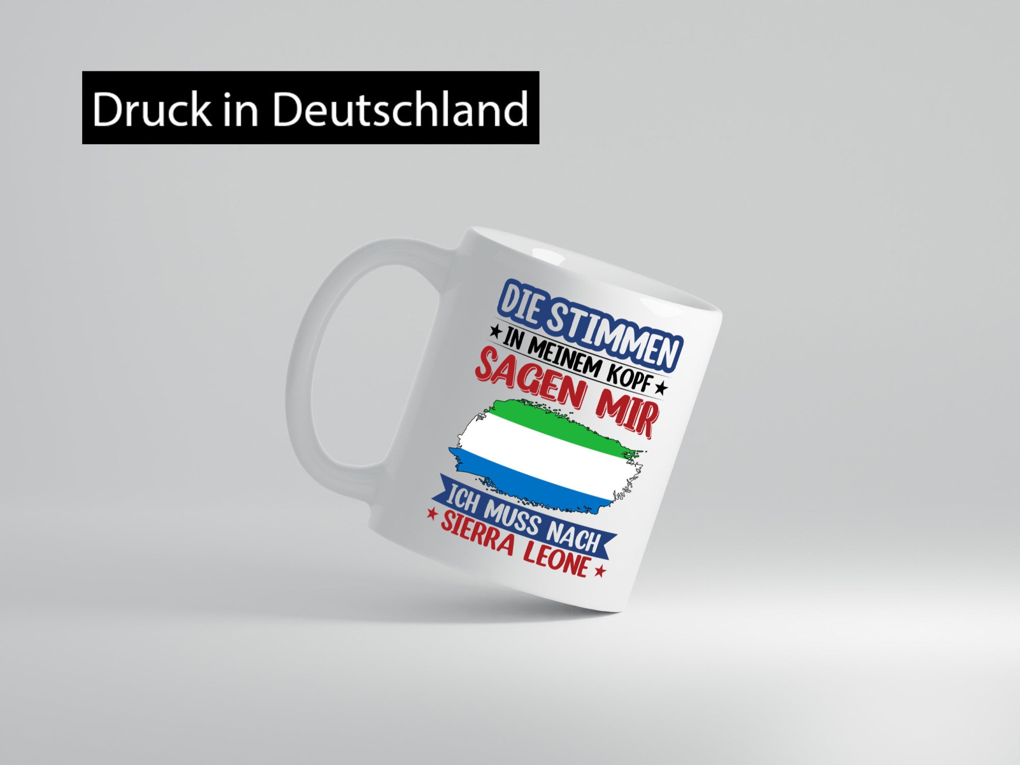 Sierra Leone | Urlaub Stimmen in meinem Kopf Traumland v2 lustig Humor